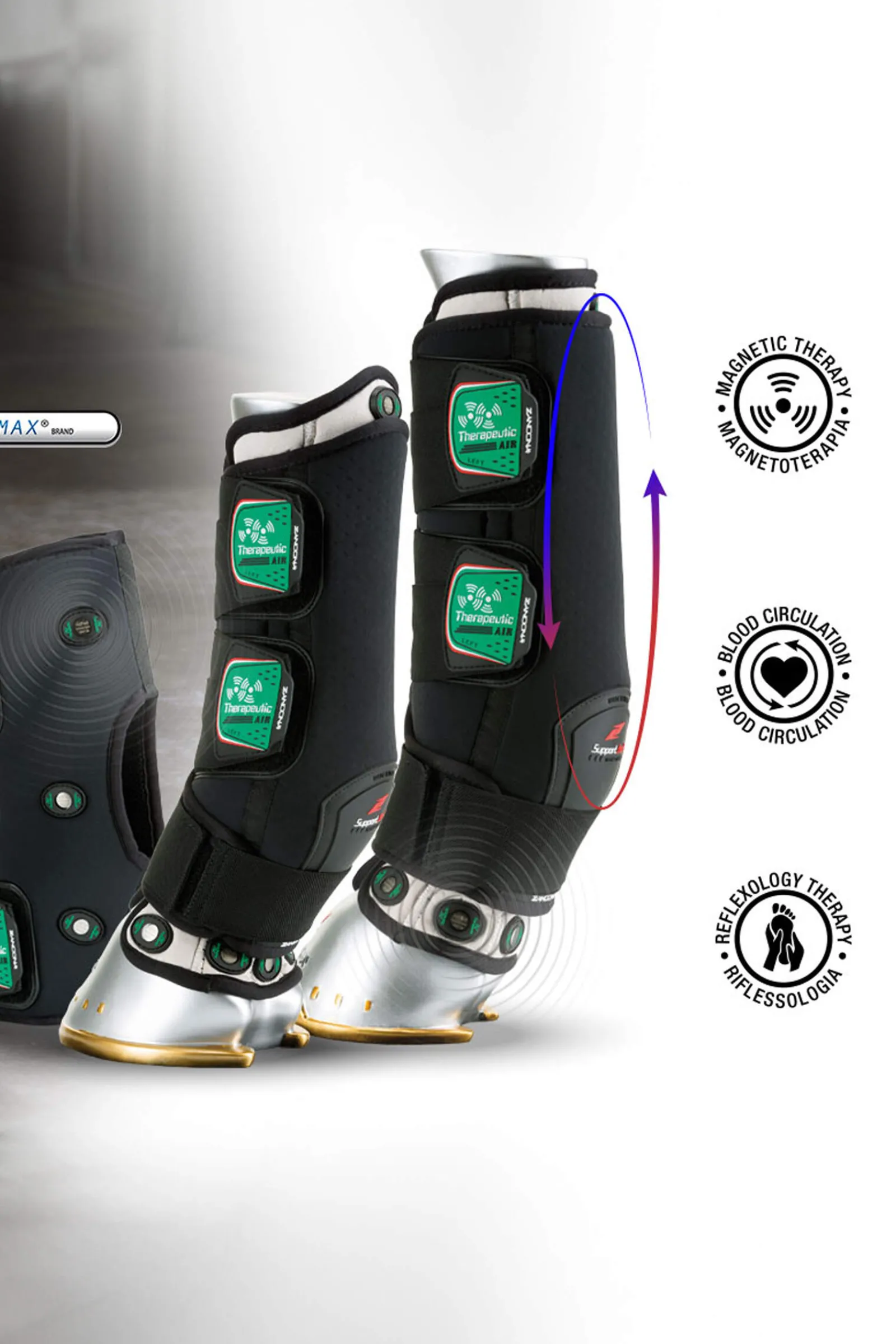 Discount Therapeutic Support Boot Air front Horse Boots